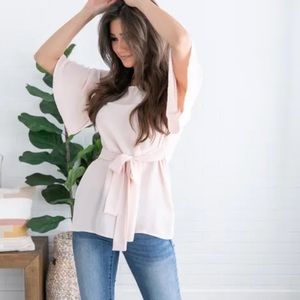 Corbin Peplum Top